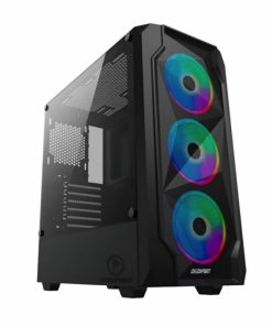 Gabienete Morpheus JX188-9 Gamer 3 Fan frontal RGB ATX 1 FT